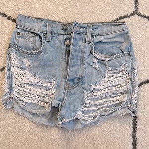 Carmar high waisted shorts
